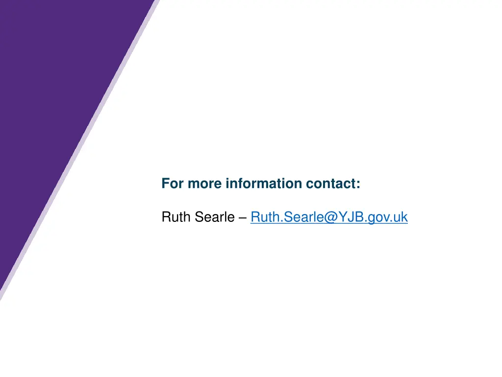 for more information contact