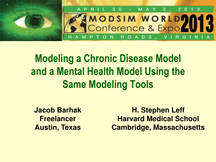 modeling a chronic disease model and a mental