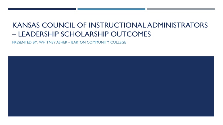 kansas council of instructional administrators