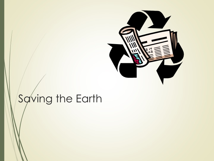 saving the earth