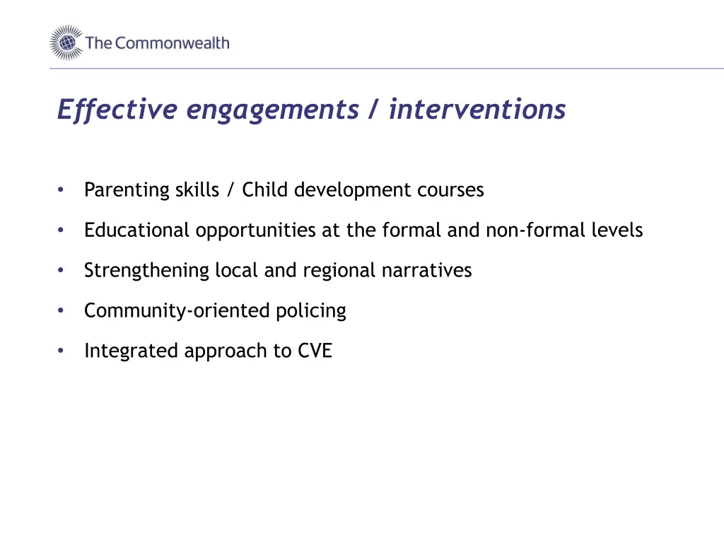 effective engagements interventions