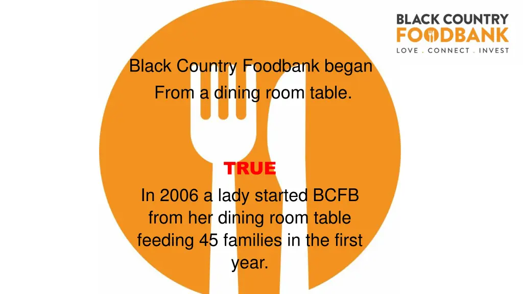 black country foodbank began from a dining room