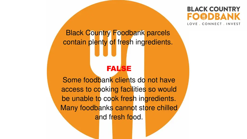 black country foodbank parcels contain plenty 1