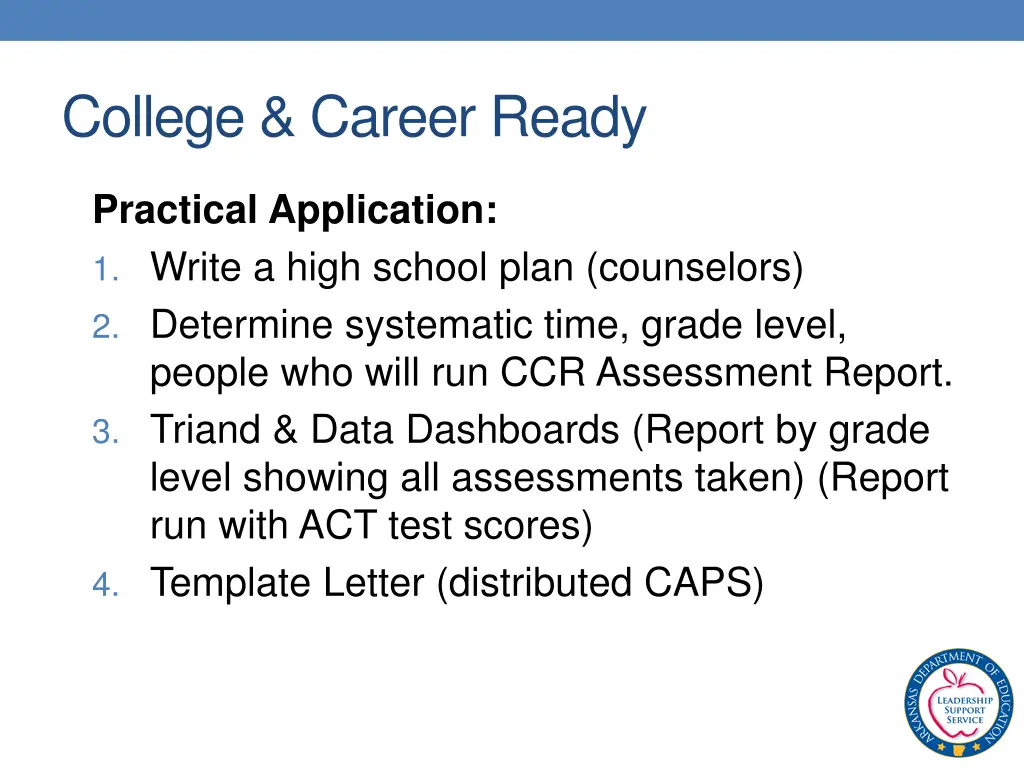 college career ready