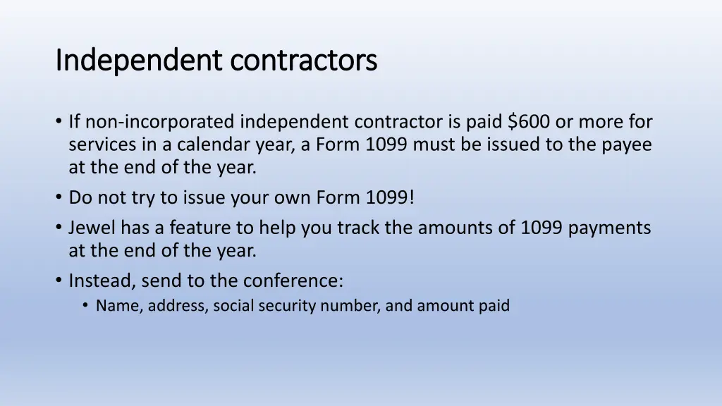 independent contractors independent contractors