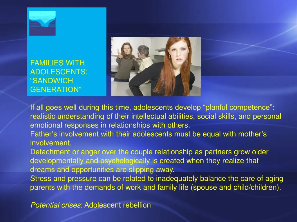 families with adolescents sandwich generation 1