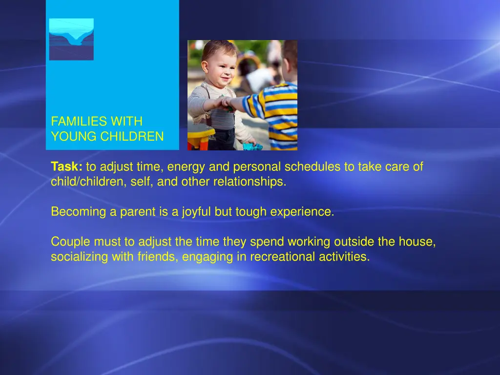 families with young children