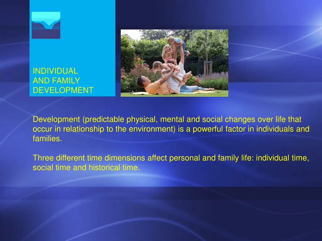 individual and family development