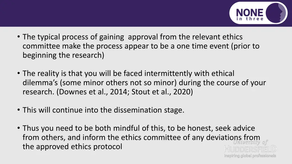 the typical process of gaining approval from