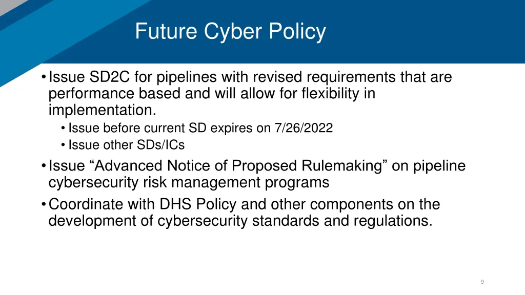 future cyber policy