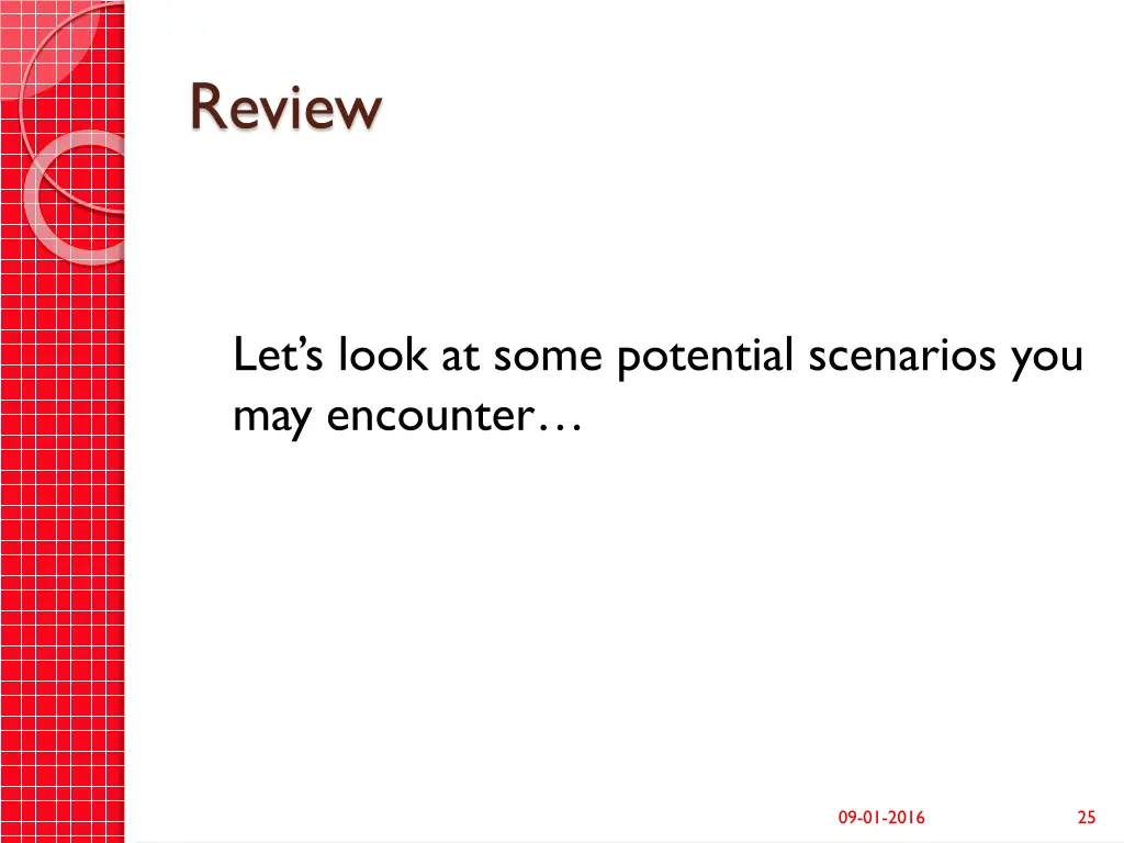 review