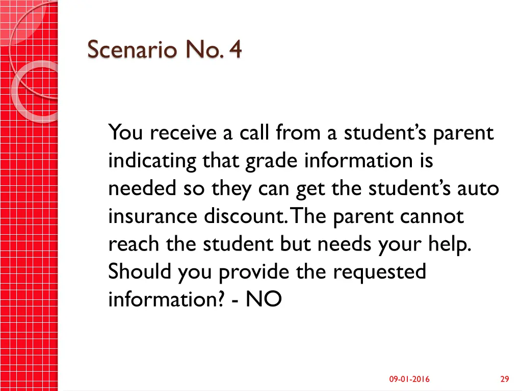 scenario no 4