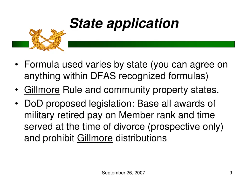 state application