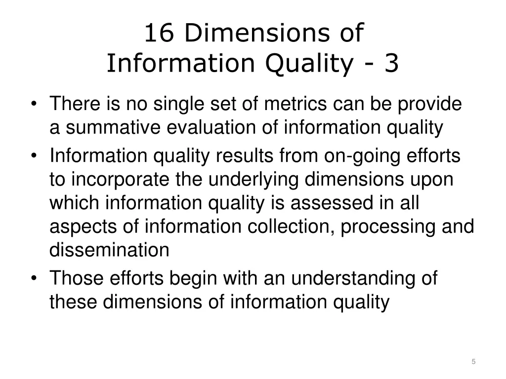 16 dimensions of information quality 3