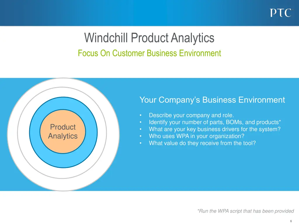 windchill product analytics focus on customer