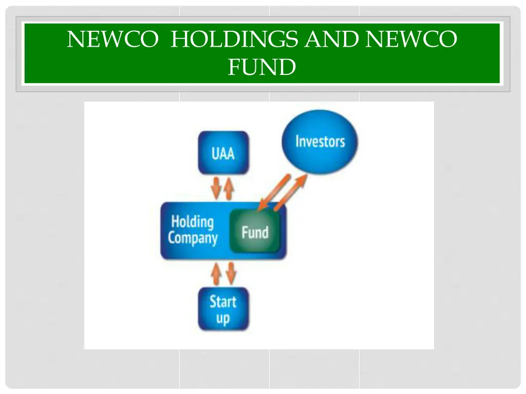 newco holdings and newco fund