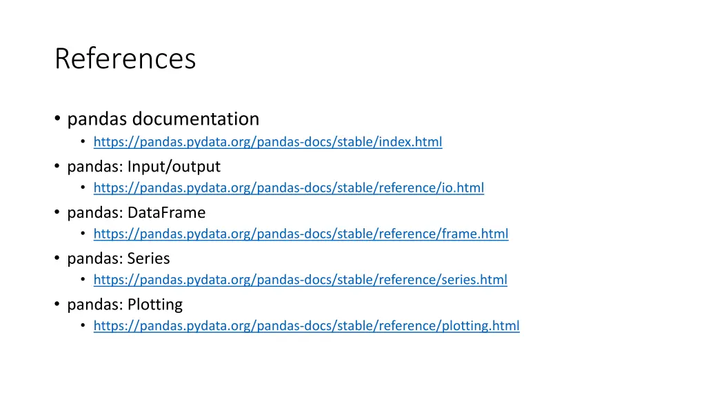 references