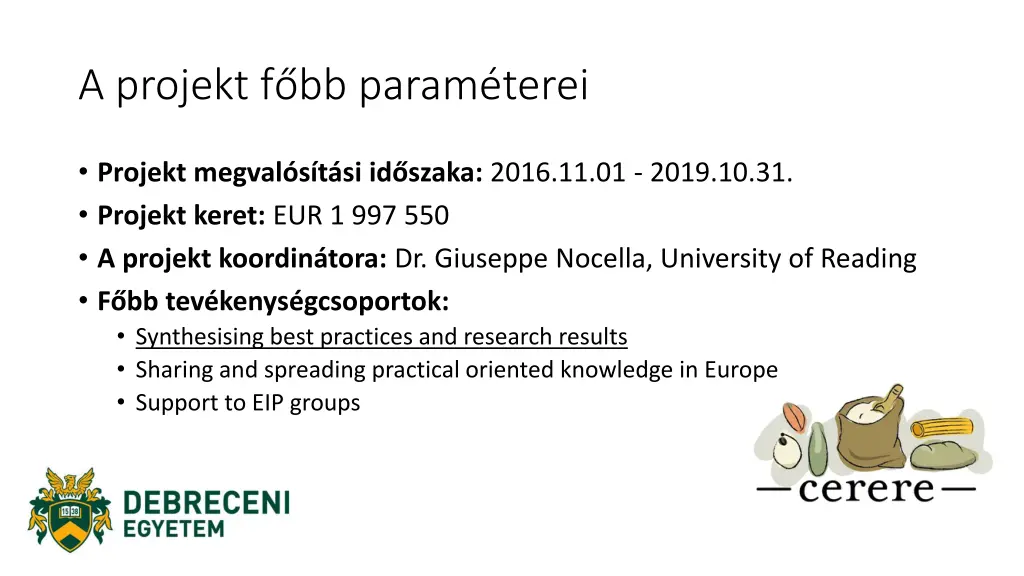 a projekt f bb param terei