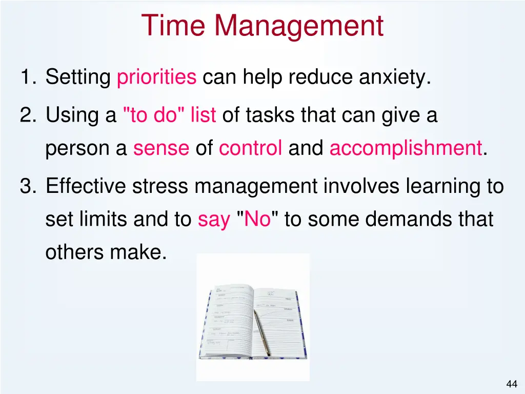 time management