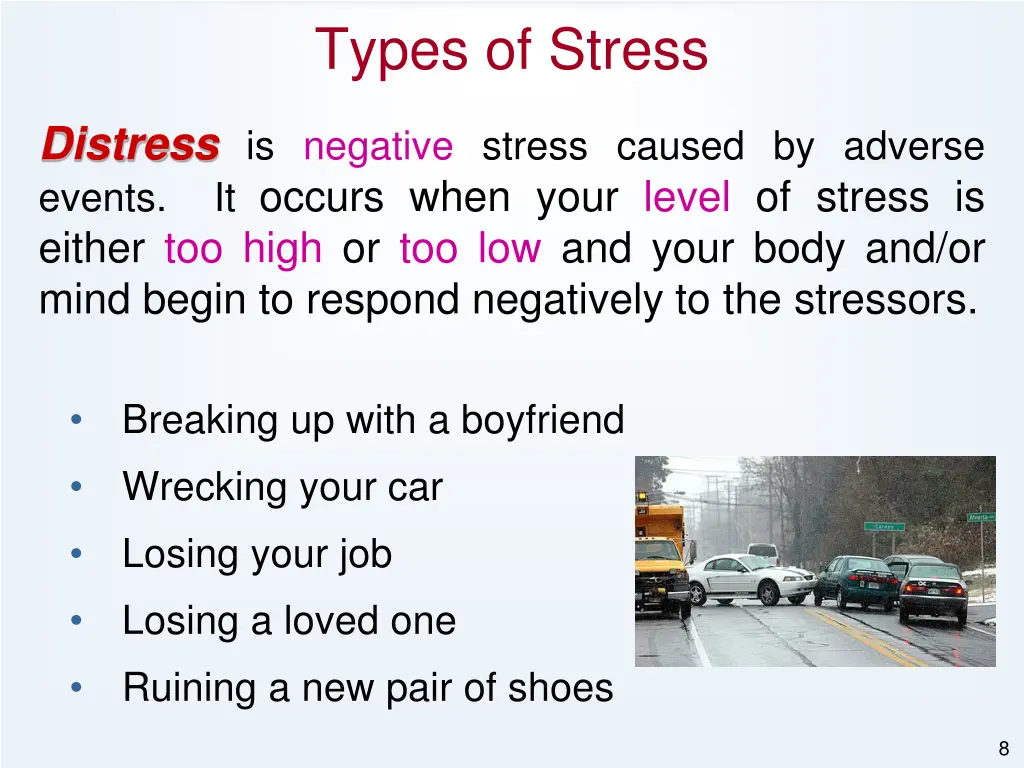 types of stress 1