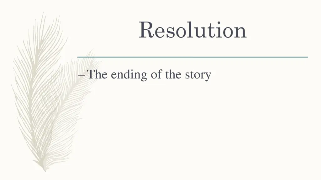 resolution
