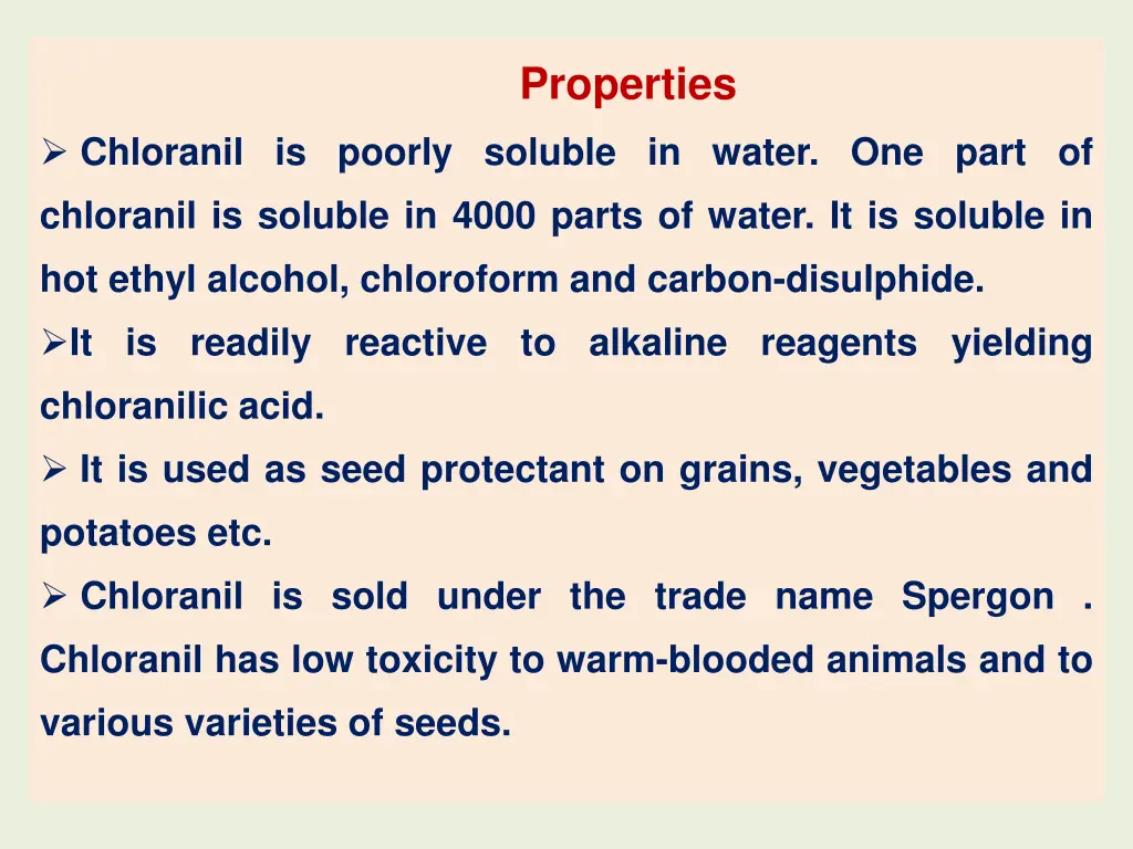 properties 1