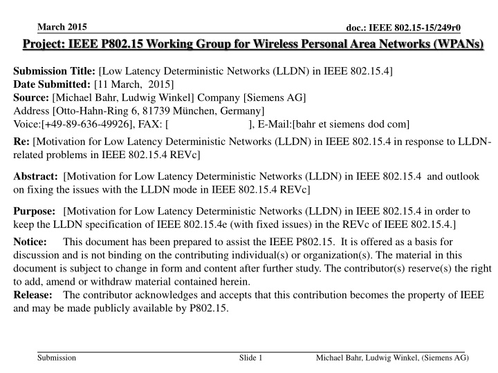 march 2015 project ieee p802 15 working group