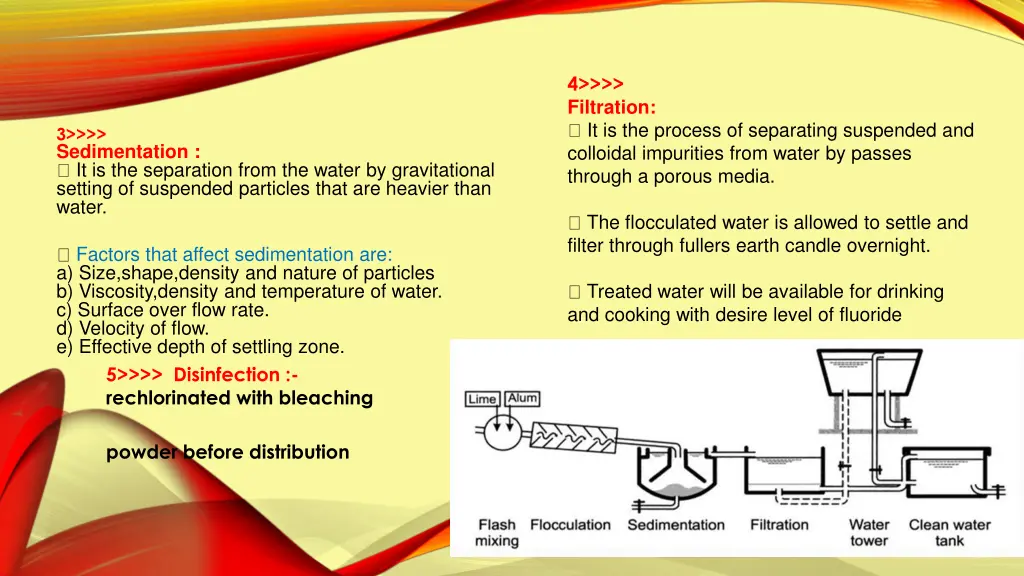 4 filtration it is the process of separating