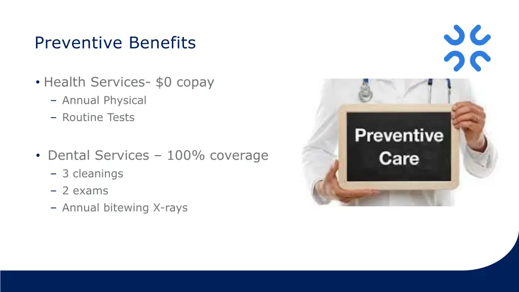 preventive benefits