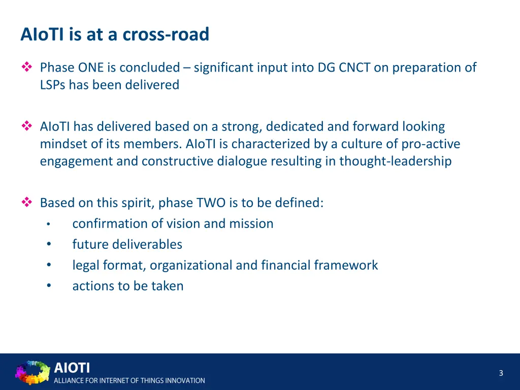 aioti is at a cross road