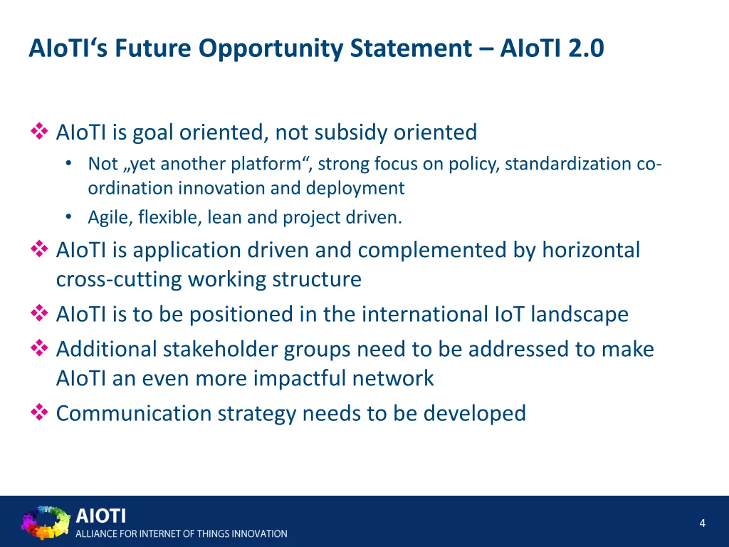 aioti s future opportunity statement aioti 2 0