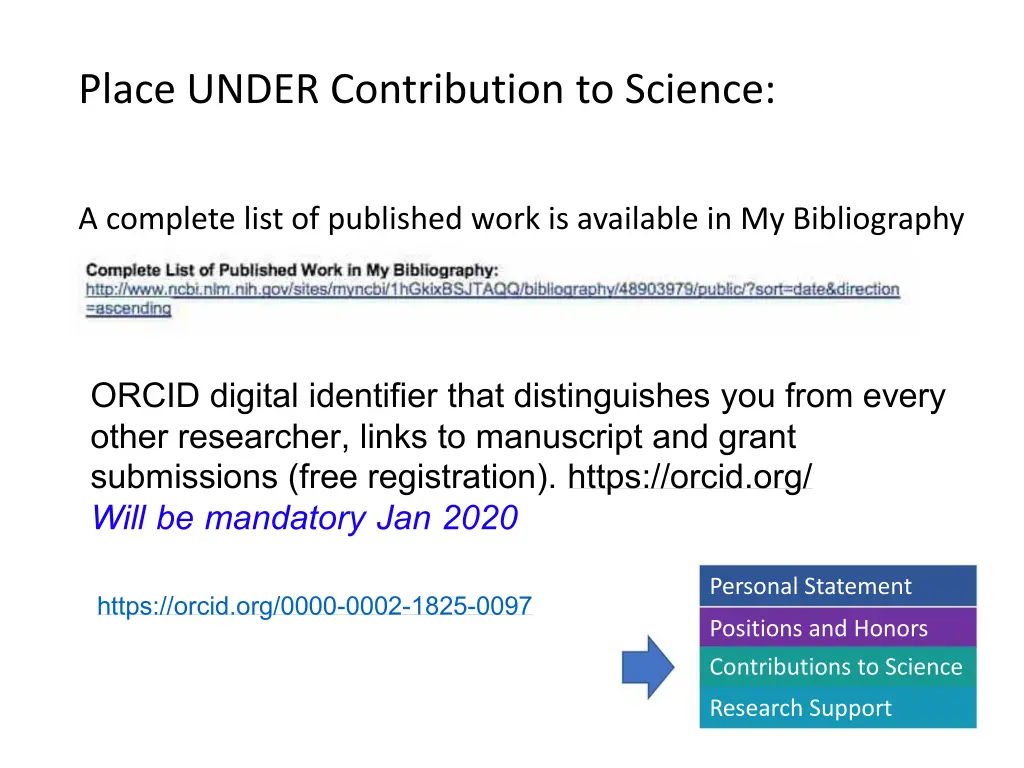 place under contribution to science