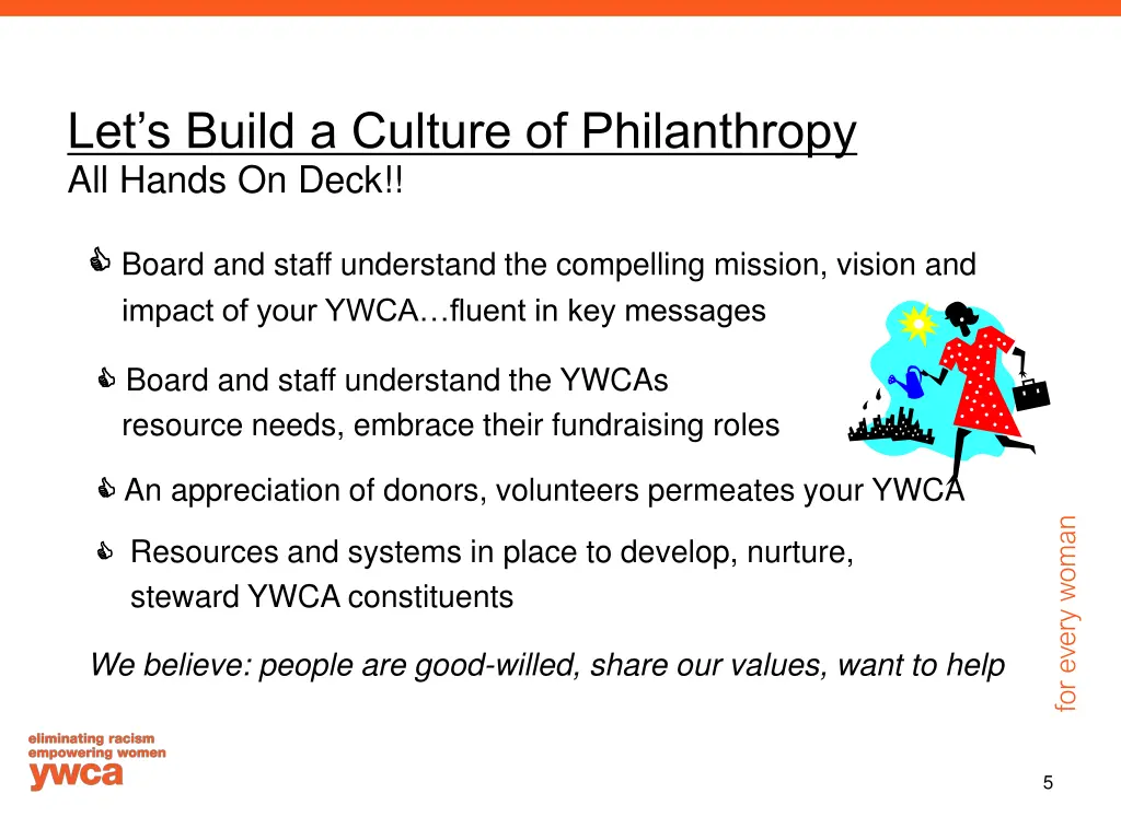let s build a culture of philanthropy all hands