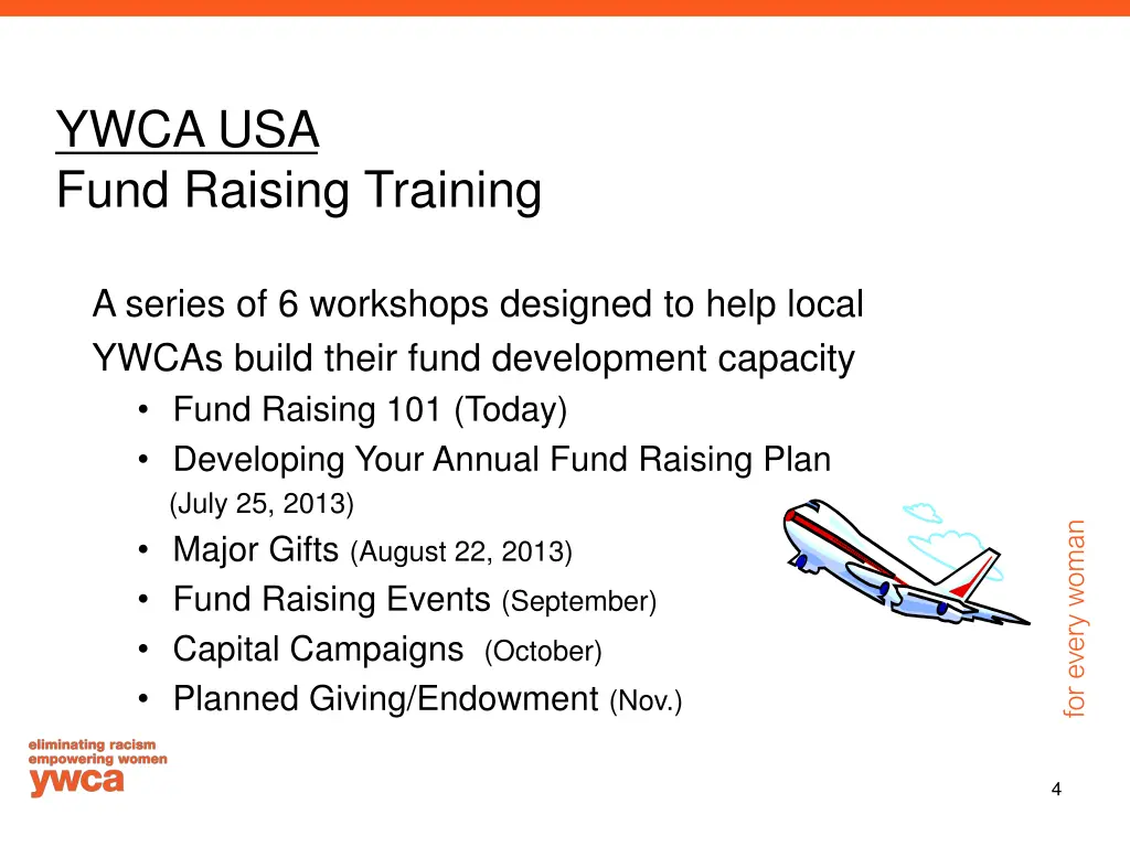 ywca usa fund raising training