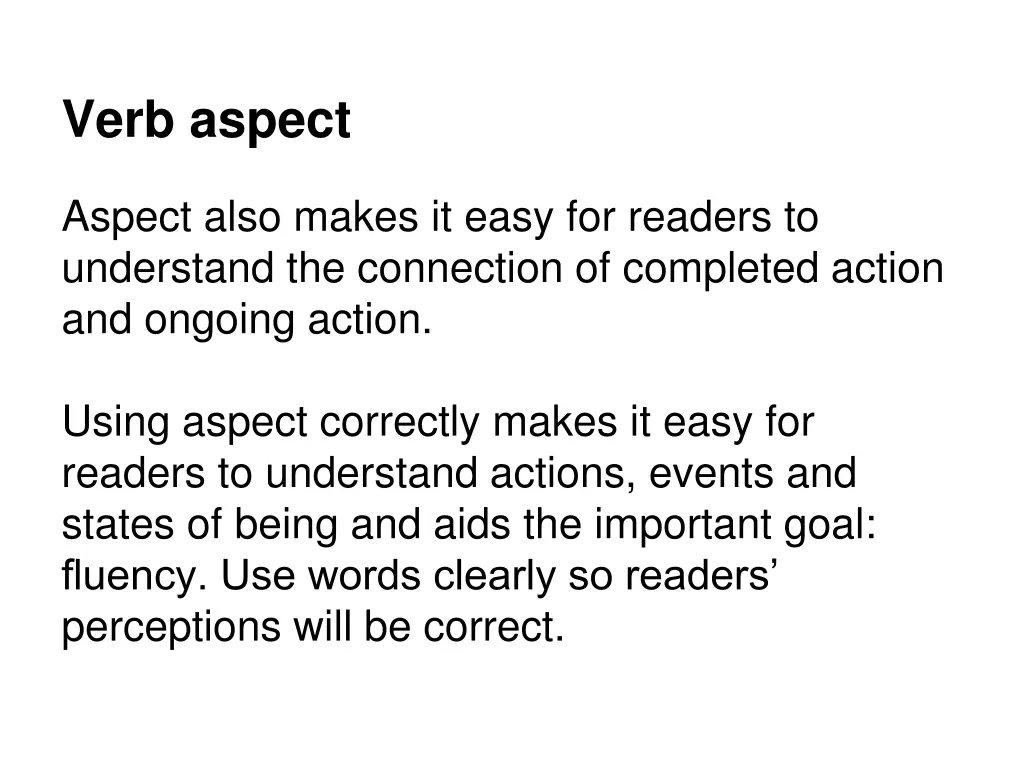 verb aspect 4
