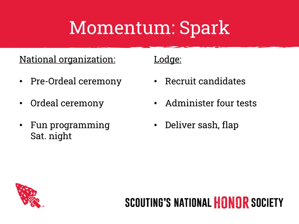 momentum spark