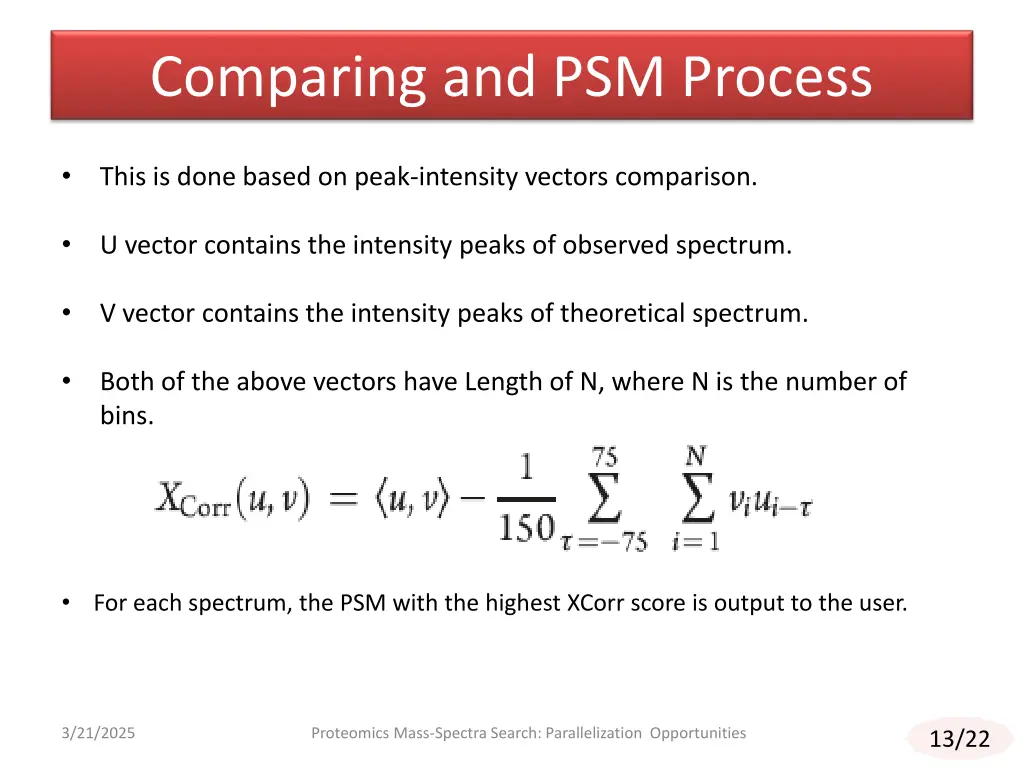comparing and psm process