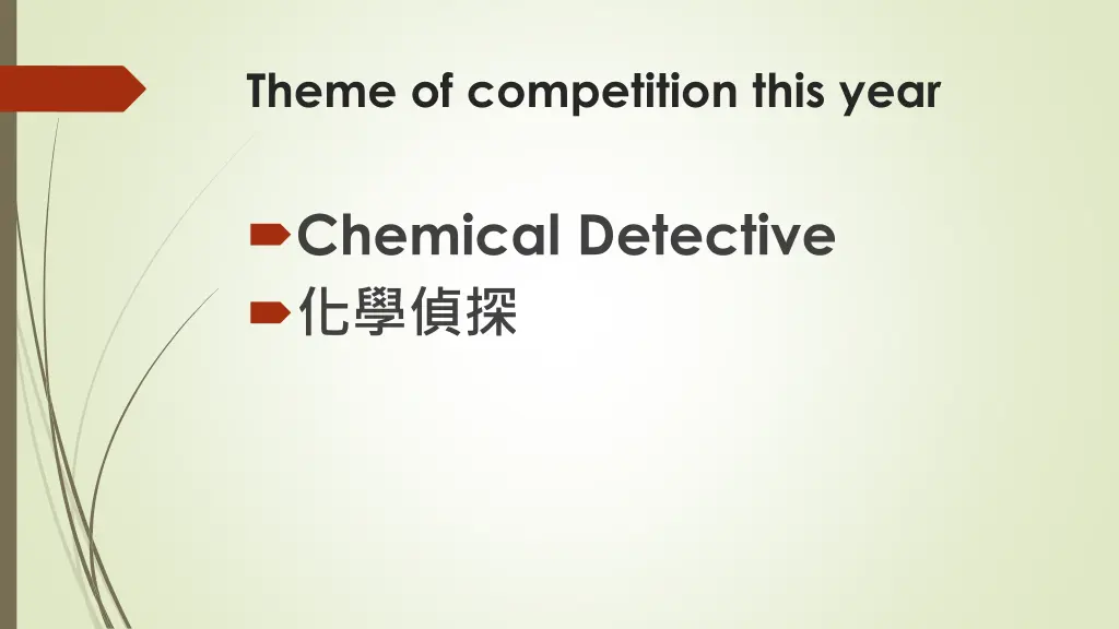theme of competition this year