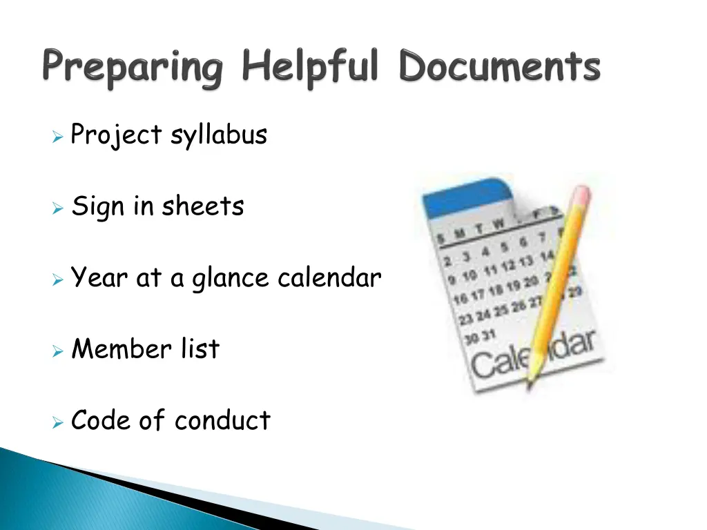 project syllabus