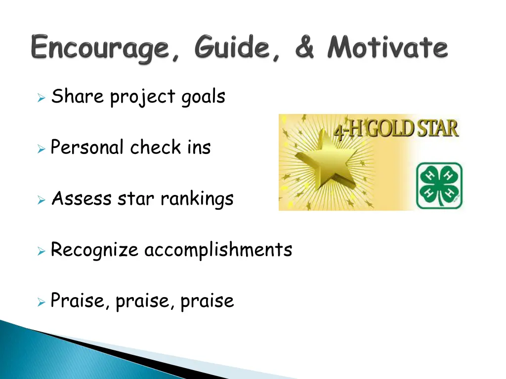 share project goals