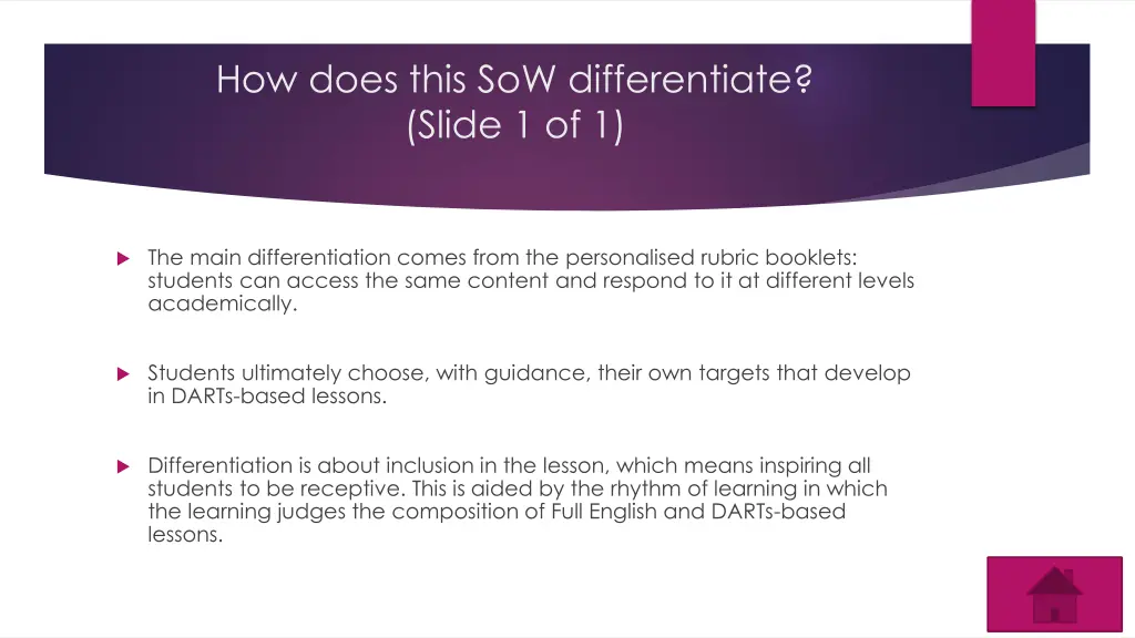 how does this sow differentiate slide 1 of 1