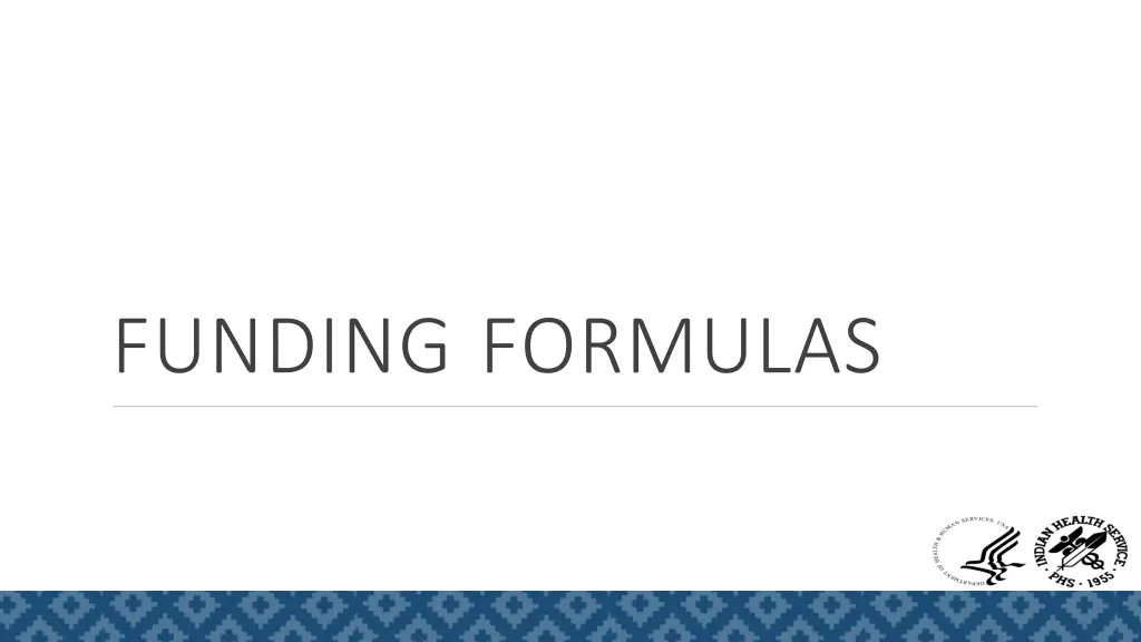 funding formulas