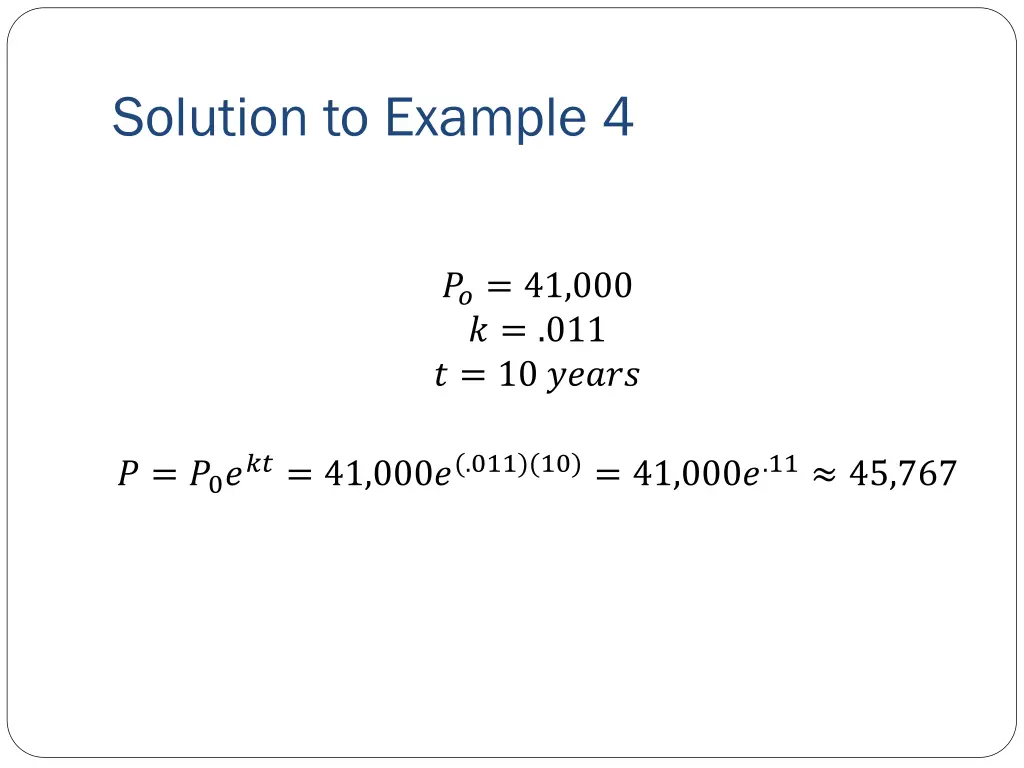 solution to example 4