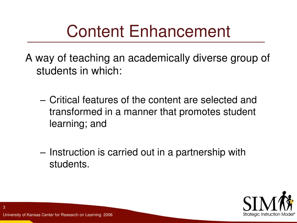 content enhancement 1