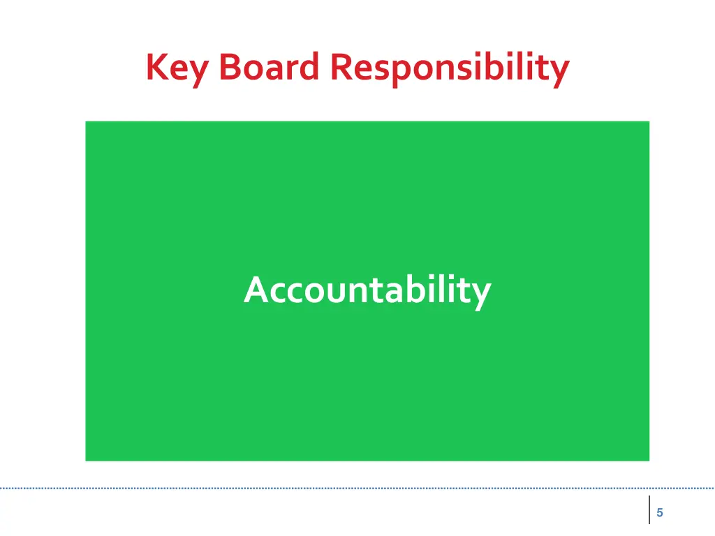 key board responsibility