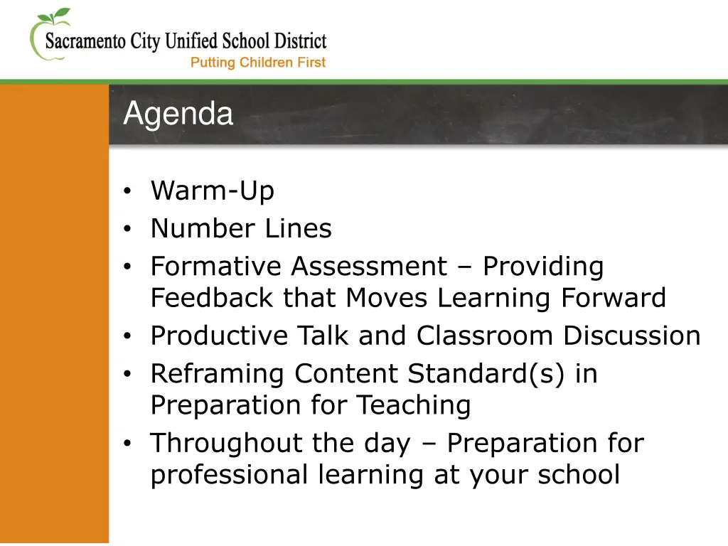 agenda