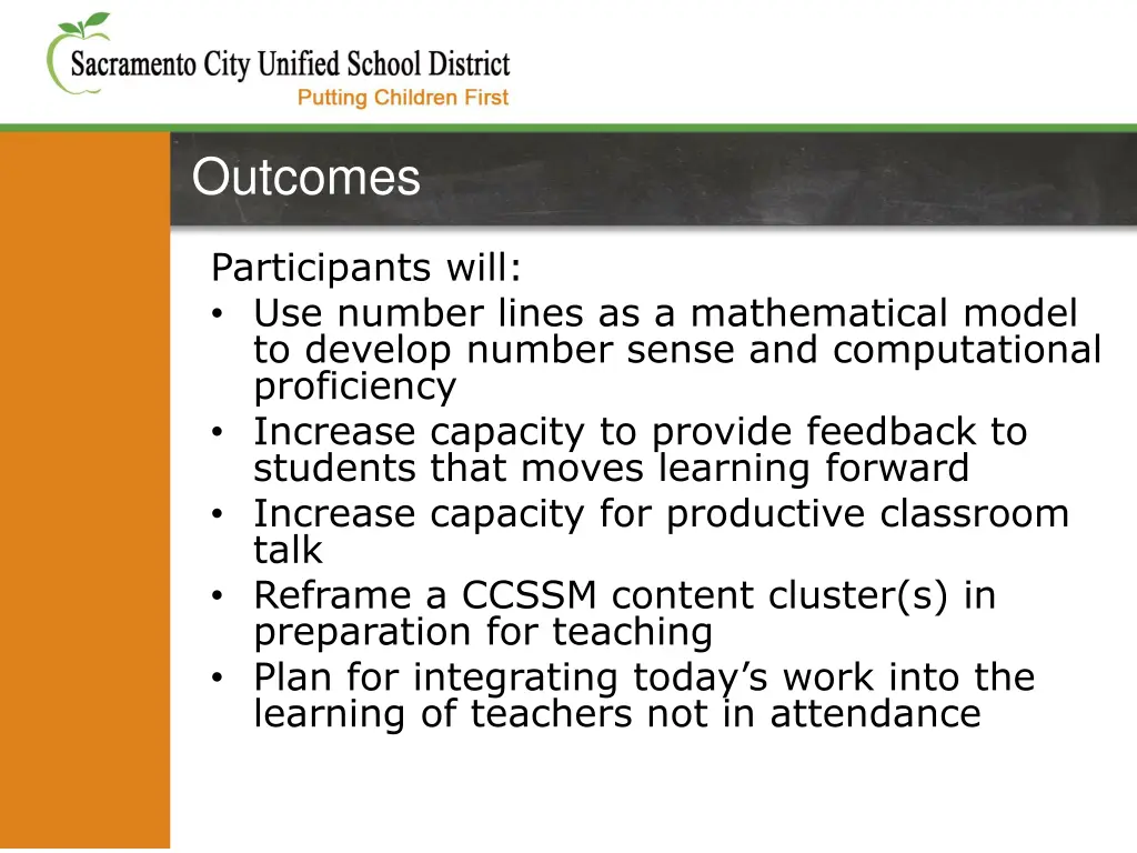 outcomes