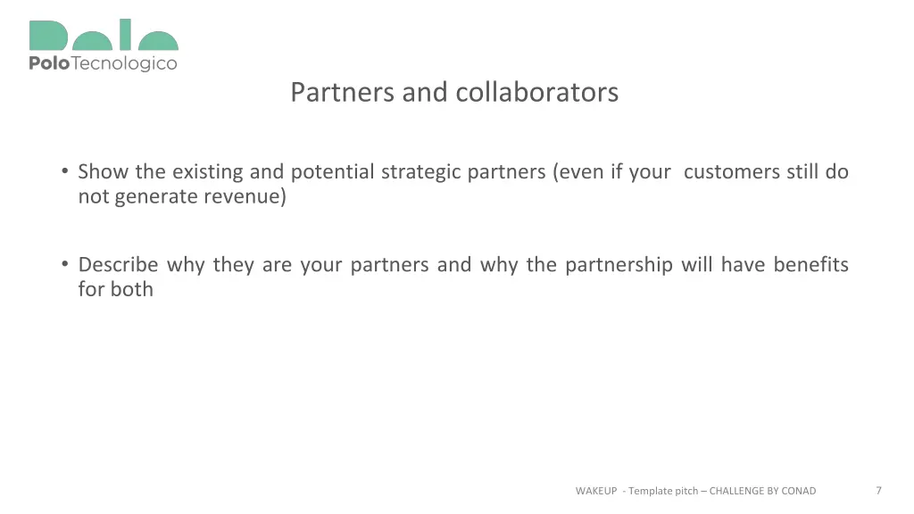 partners and collaborators