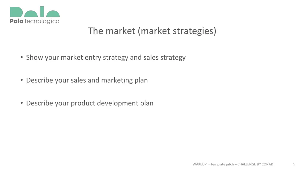 the market market strategies