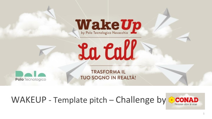 wakeup template pitch challenge by